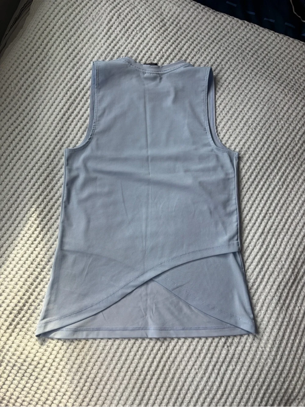 Nike Light Blue Womens Sleeveless Training Tank